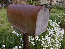 A mailbox for US mail